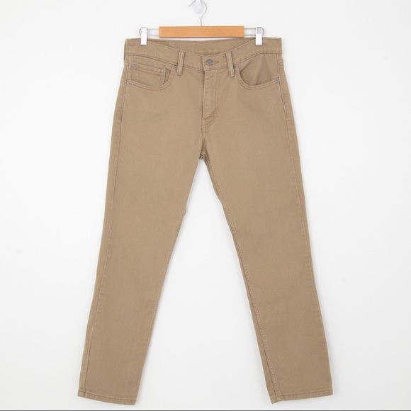 Levi's Other - Tan Levi’s 511 Slim Straight Jeans